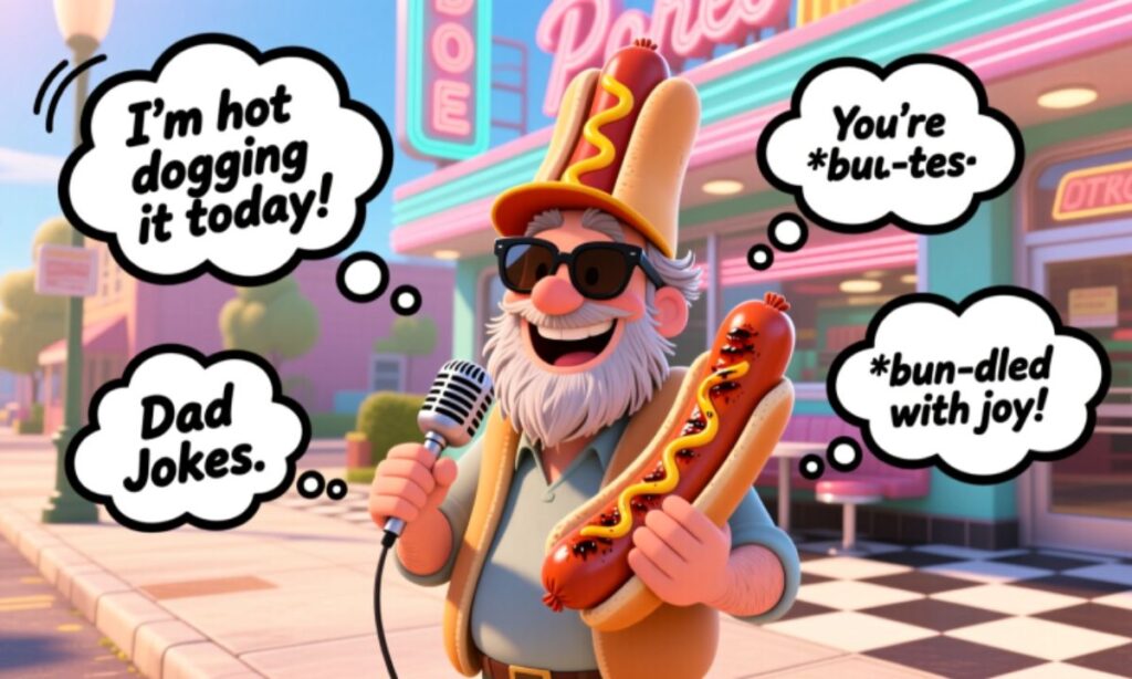 Hot Dog Dad Jokes