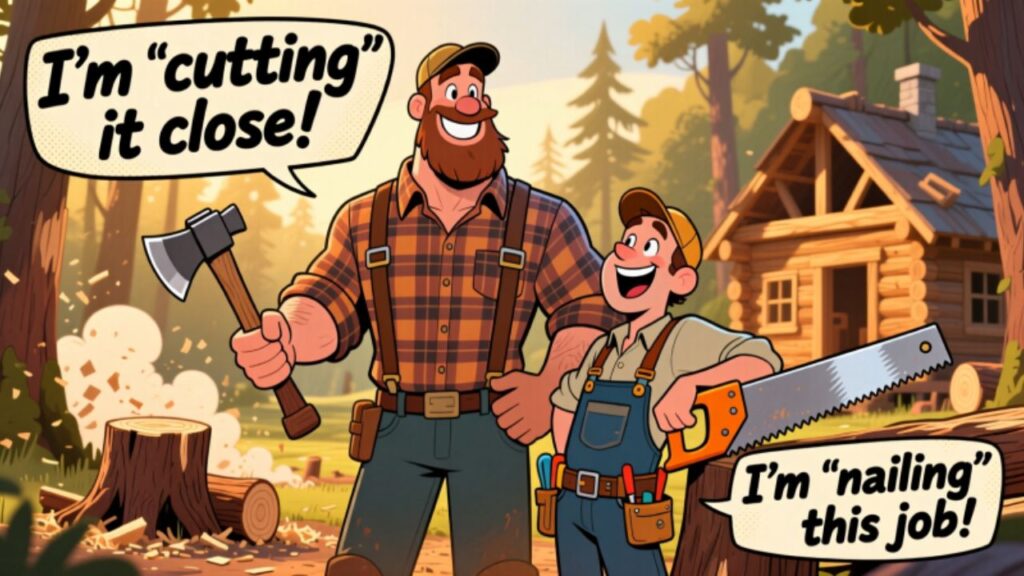 Lumberjack and Carpenter Puns