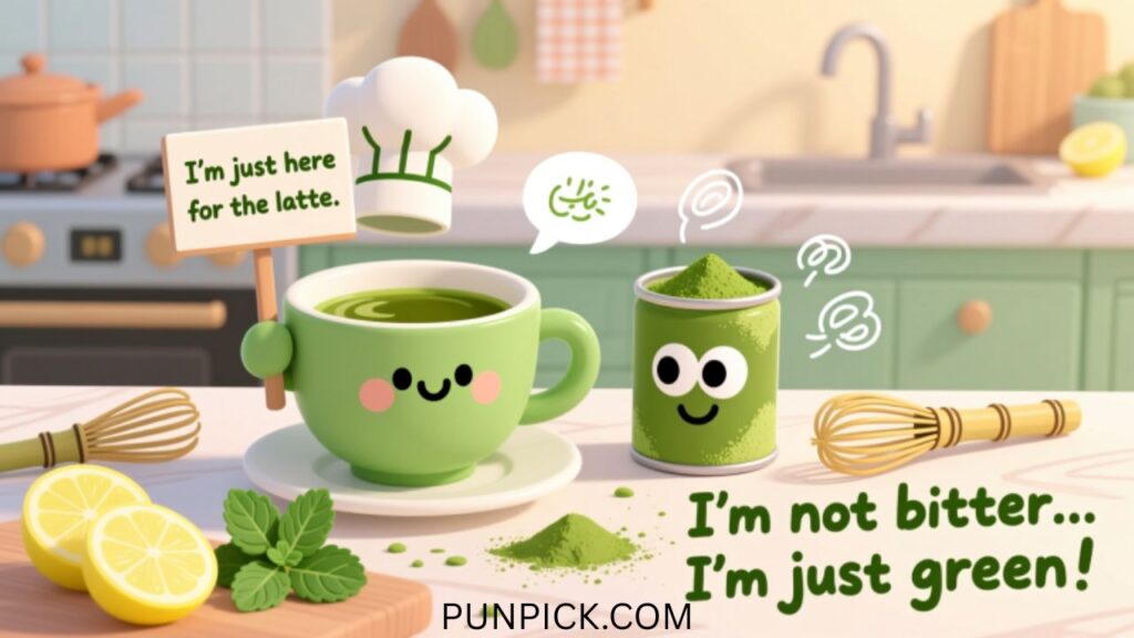 matcha puns and jokes
