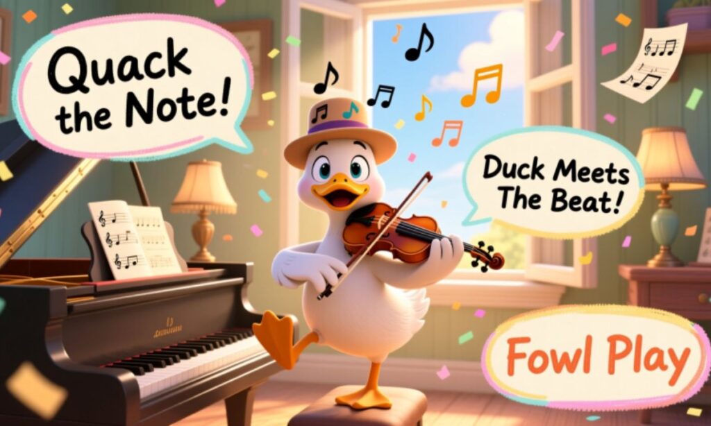 Musical Duck Puns