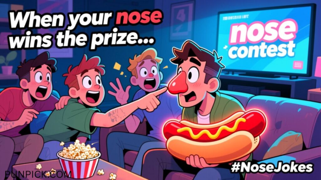 nose jokes for friends