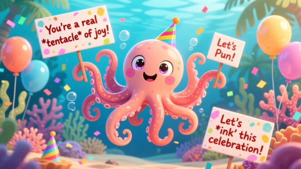 octopus birthday puns