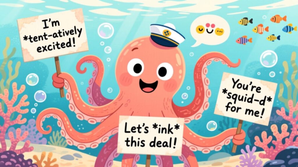 260+ Funny Octopus Puns and Jokes for Ocean Lovers!