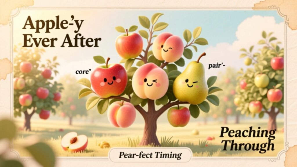 orchard fruit puns