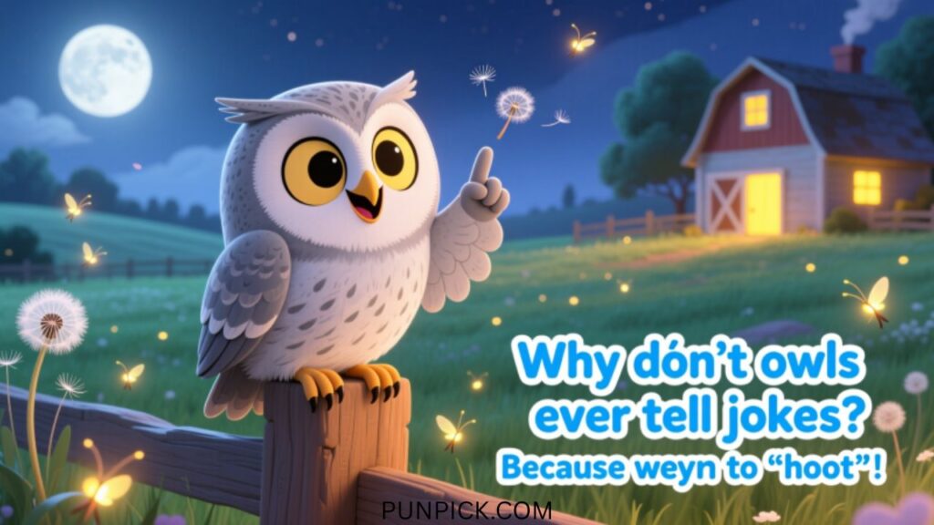 owl jokes for kids