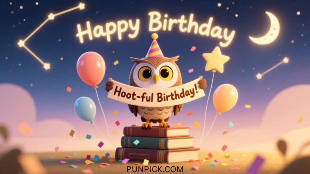 owl puns for birthday