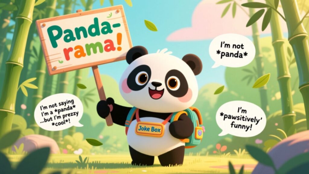 panda jokes and puns for kids