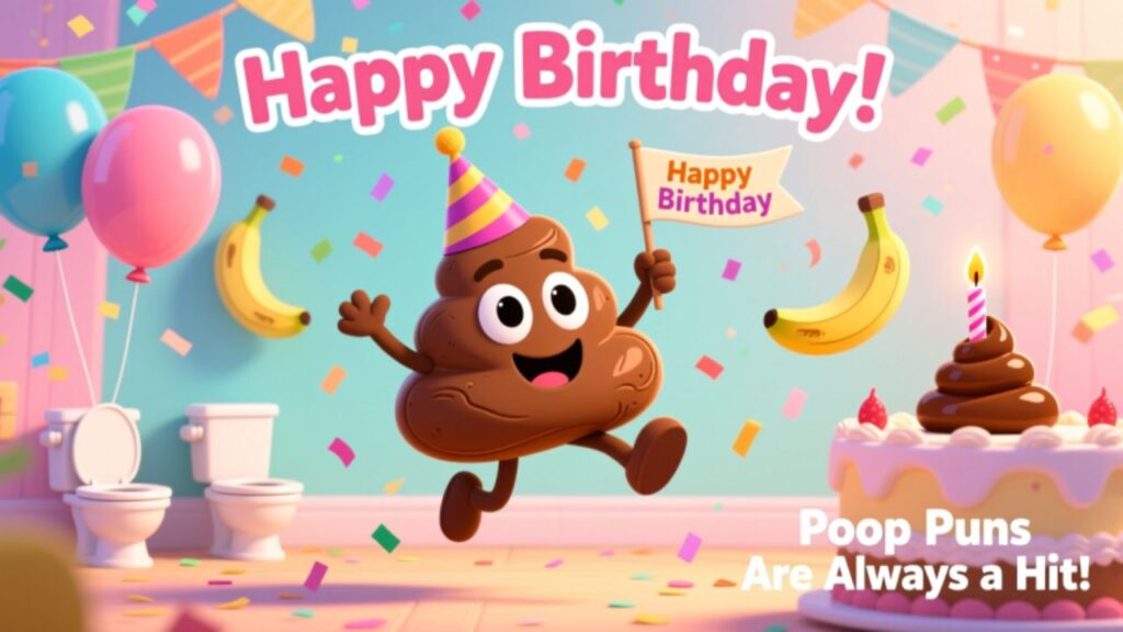 Poop Birthday Puns
