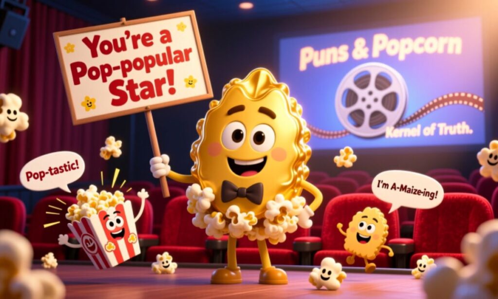 280+ Hilarious Popcorn Puns to Butter Up Your Day