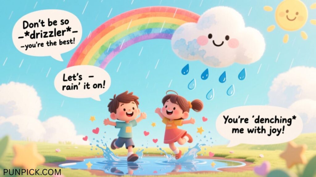 rain puns for kids