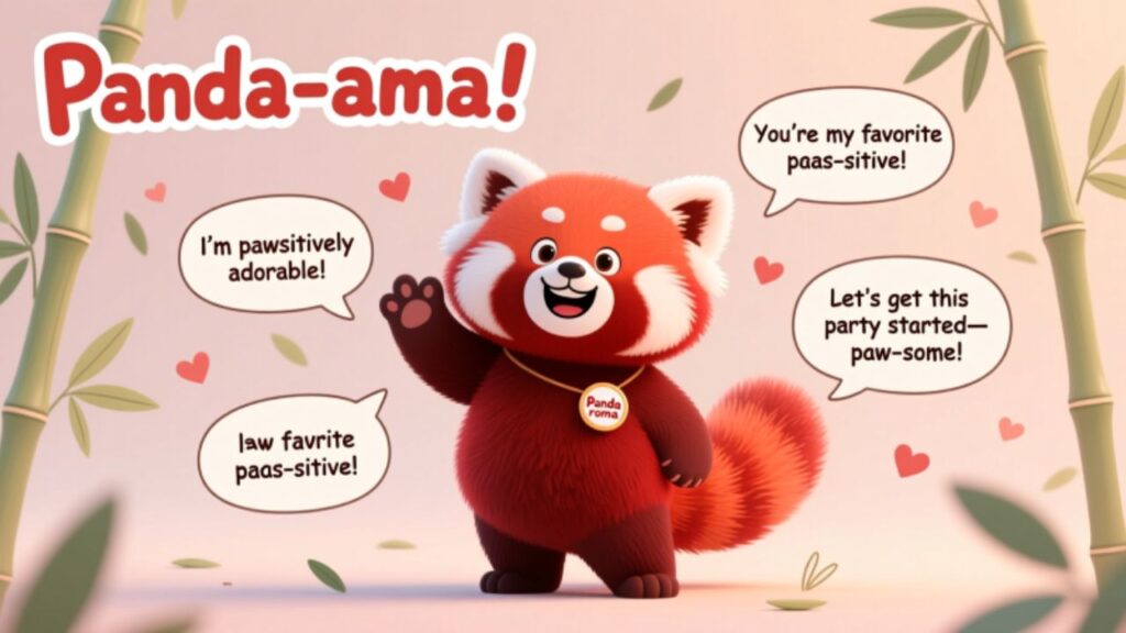 red panda puns