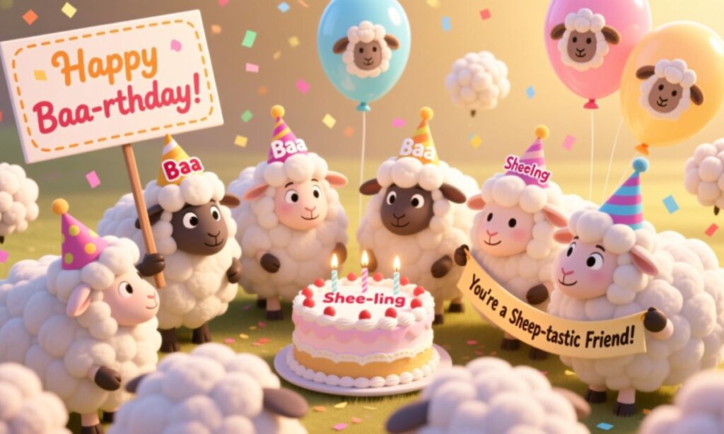 Sheep Birthday Puns