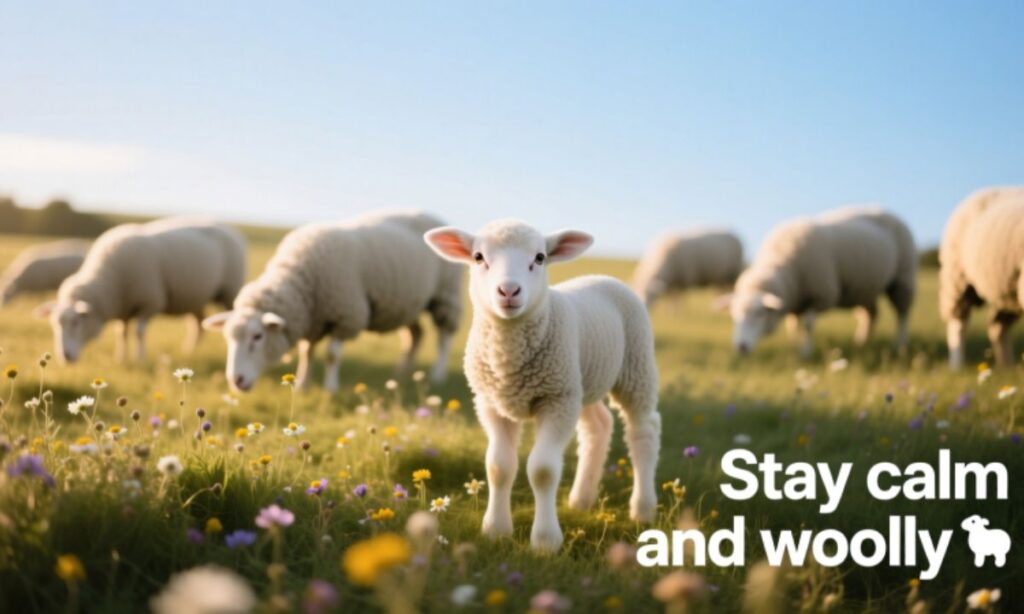 Sheep Instagram Captions