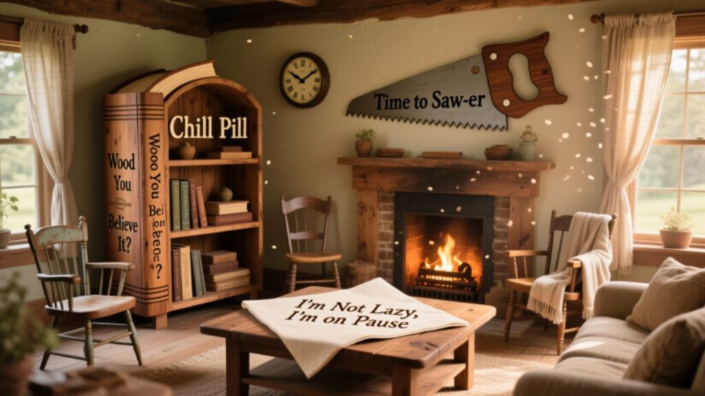 Wooden Furniture and Home Decor Puns