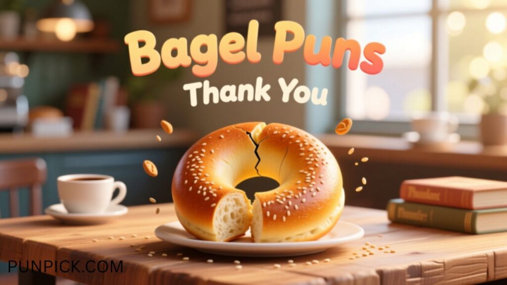 Bagel Puns Thank You