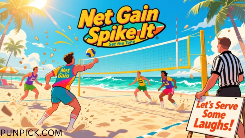 Beach Volleyball Puns