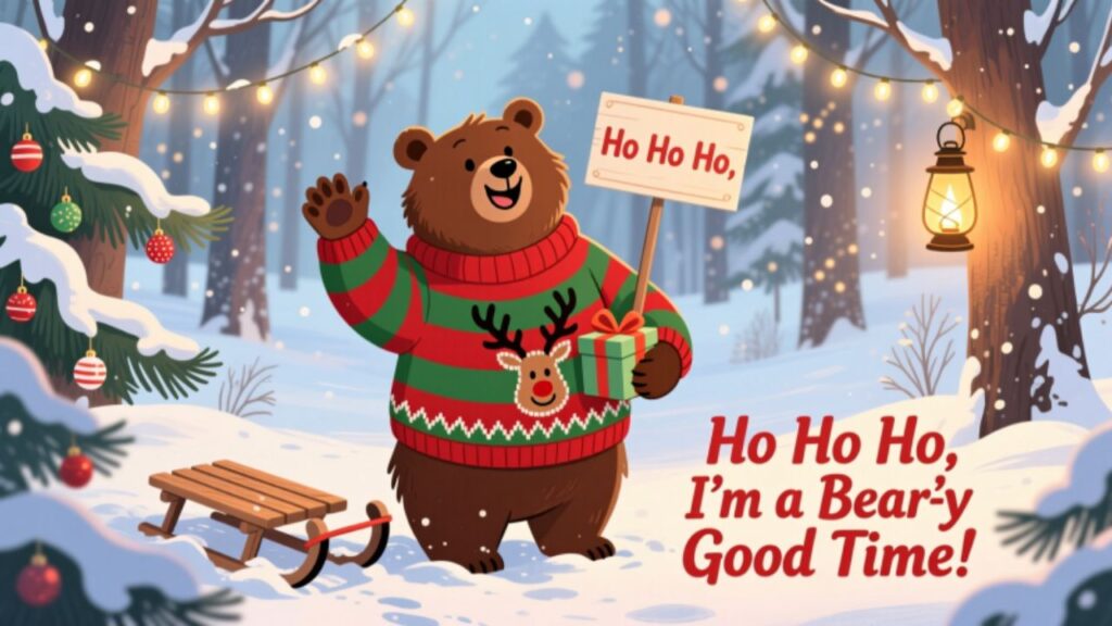 Bear Christmas Puns