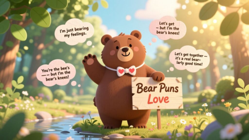 Bear Puns Love