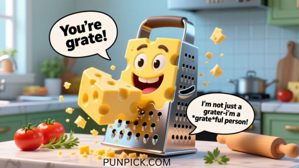 Cheese Grater Puns