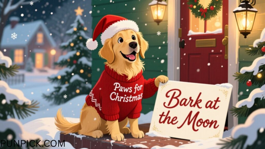 Christmas Dog Puns