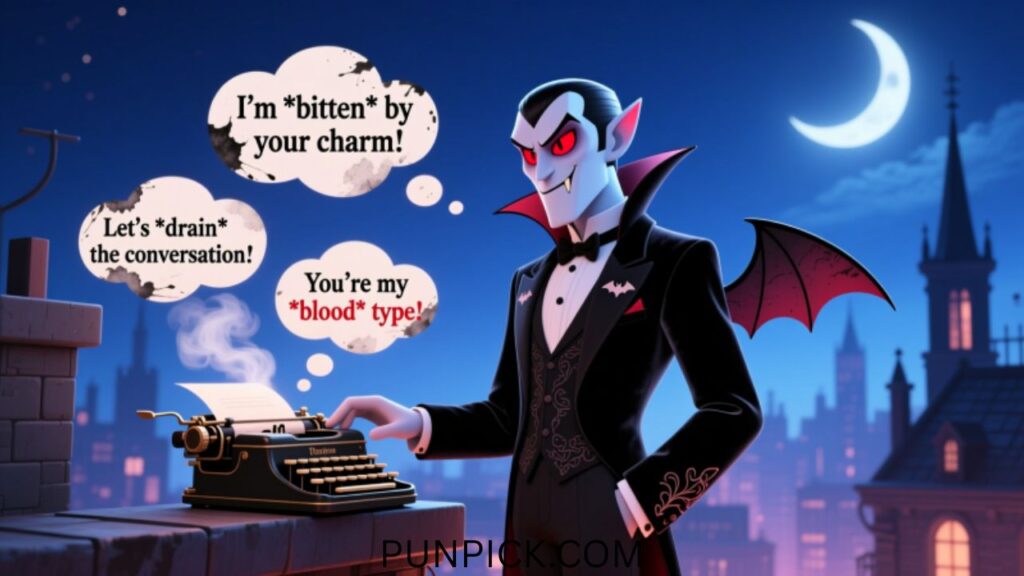Clever Vampire Puns 