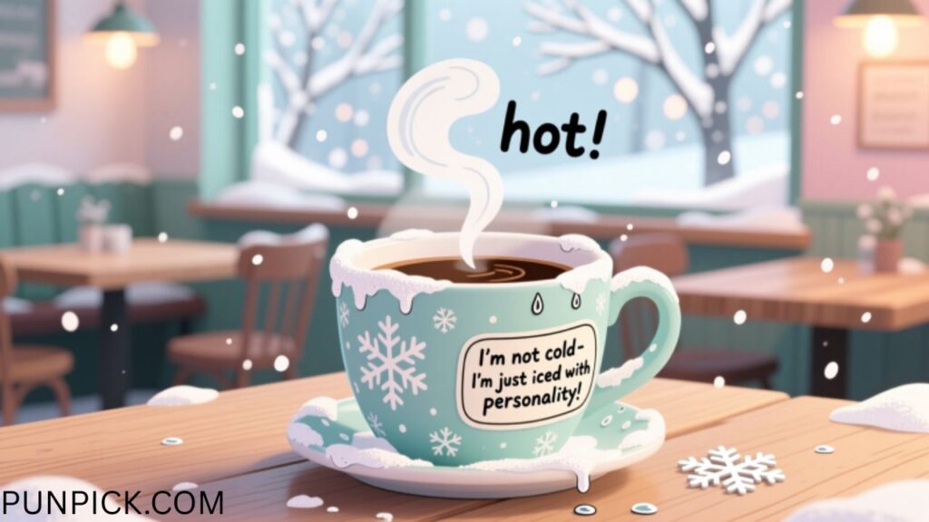 Coffee Winter Puns