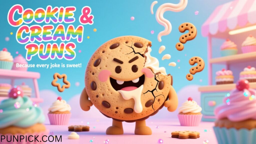 Cookie and Cream Puns