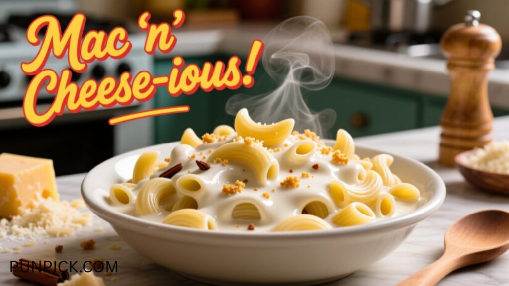 Creamy and Saucy Macaroni Puns
