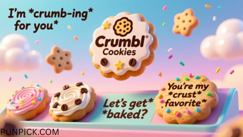 Crumbl Cookie Puns