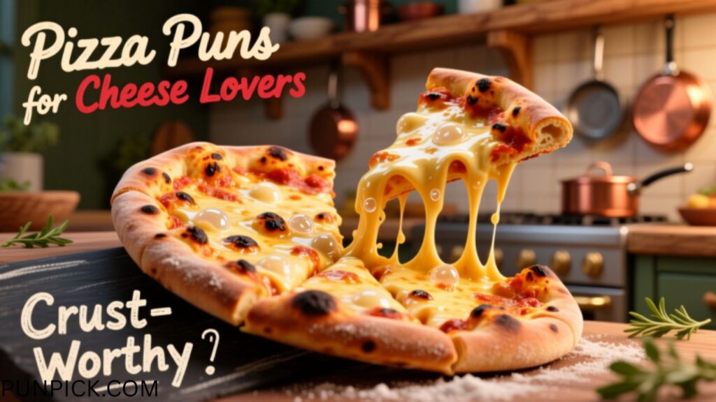 Crust-Worthy Pizza Puns for Cheese Lovers