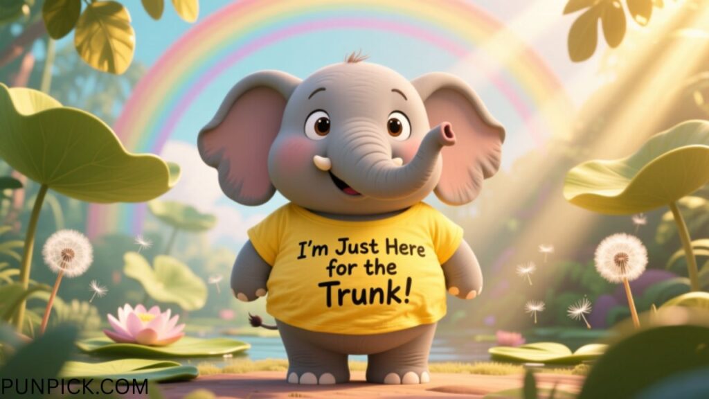 Cute Elephant Puns