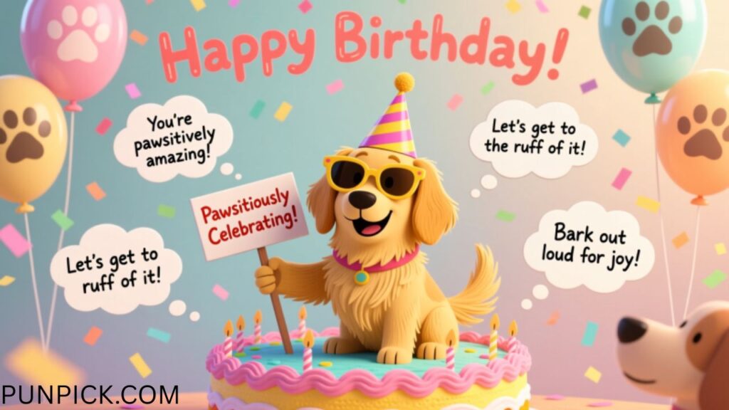 Dog Puns for Birthdays