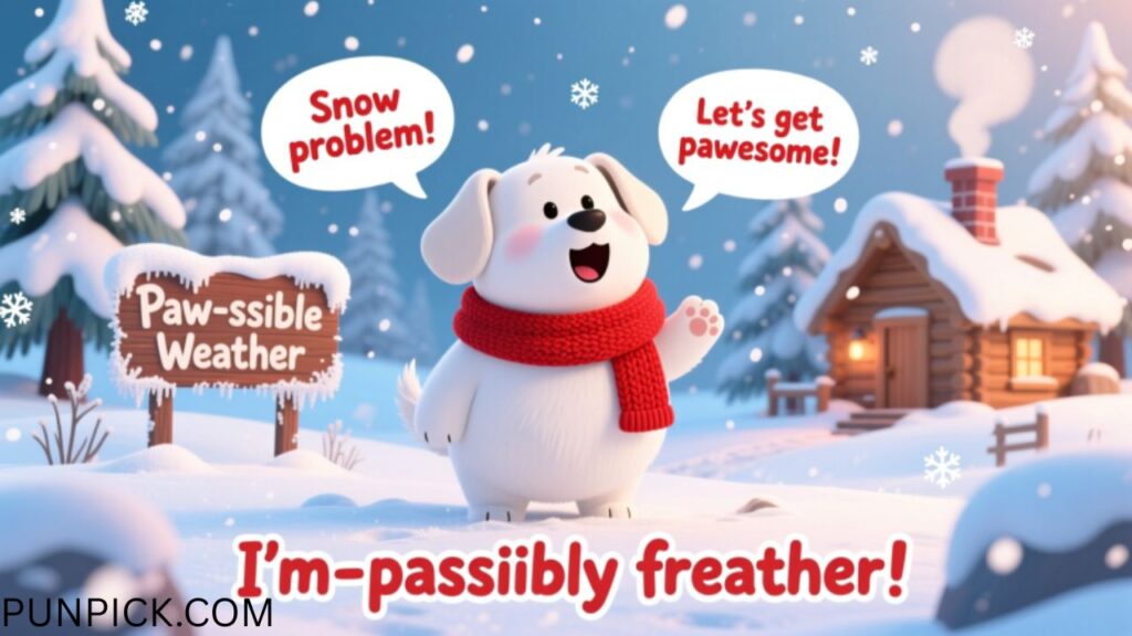 Dog Winter Puns