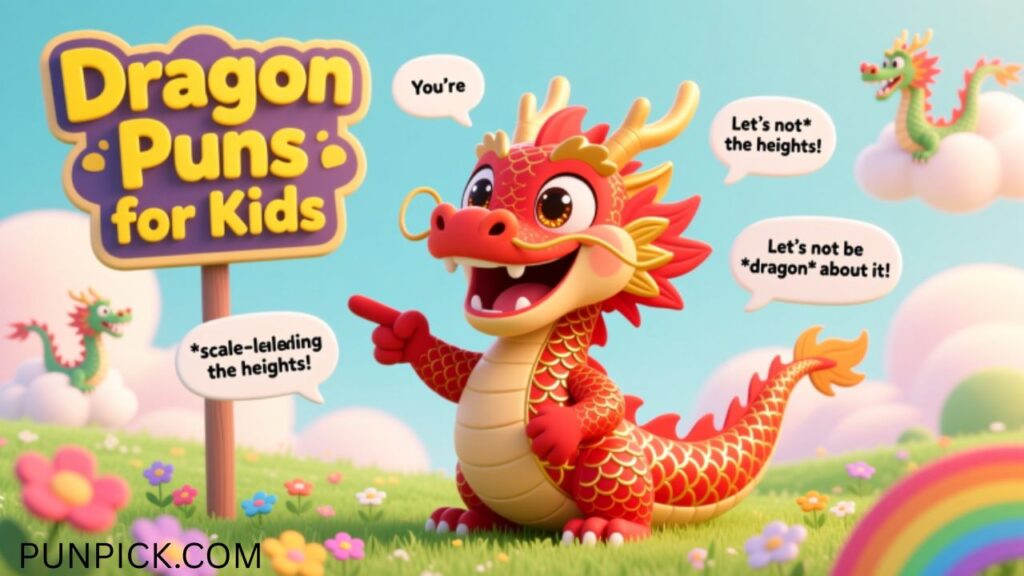 Dragon Puns for Kids