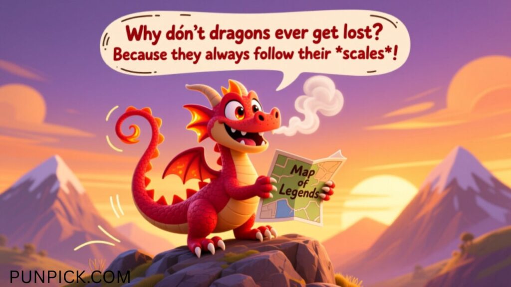 Dragon-Themed Wordplay Jokes
