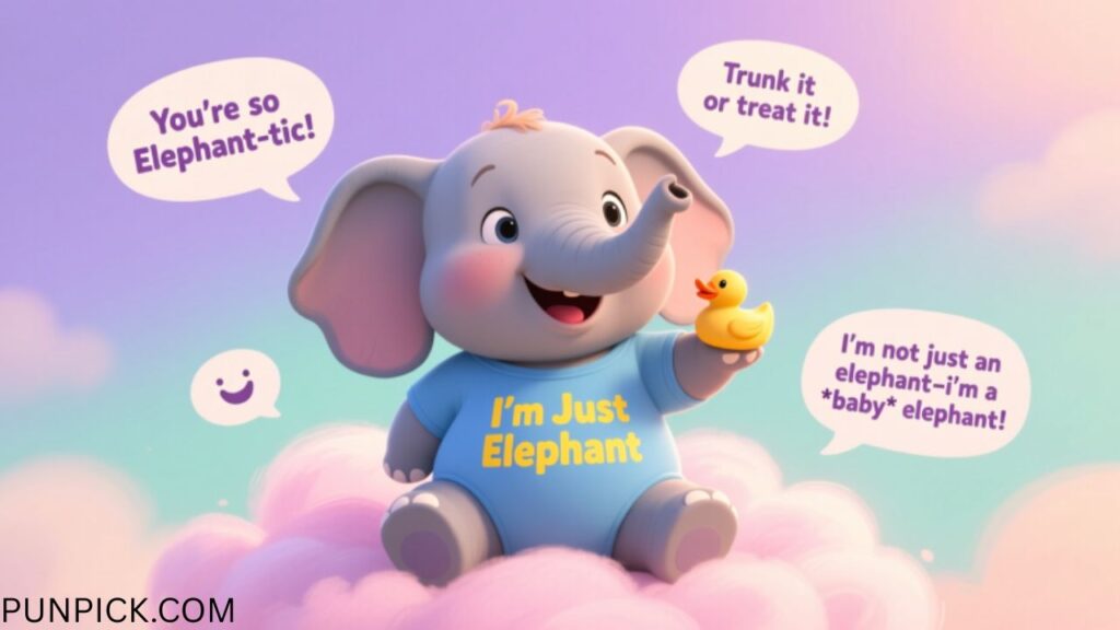 Elephant Baby Puns