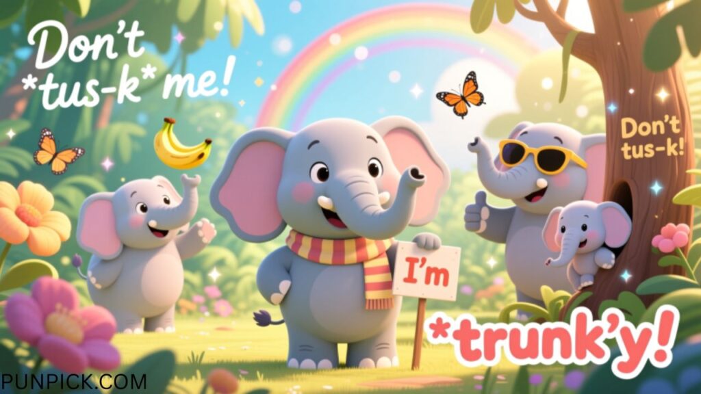 Elephant Puns for Kids