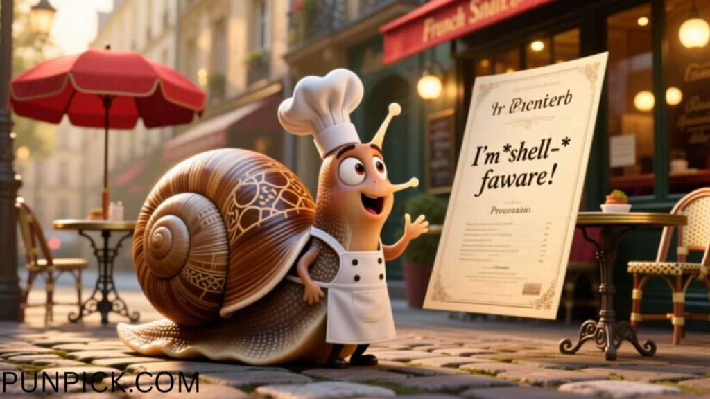 Escargot Puns