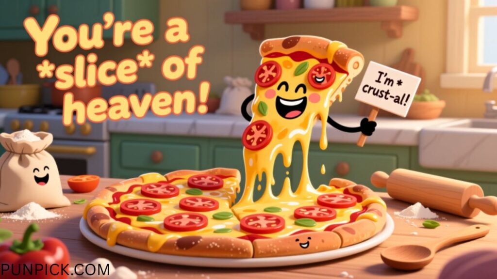 Extra Cheesy Pizza Puns