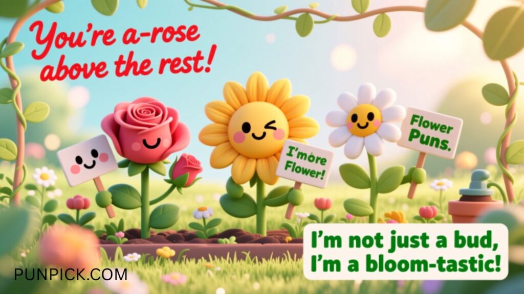 Gardening Flower Puns