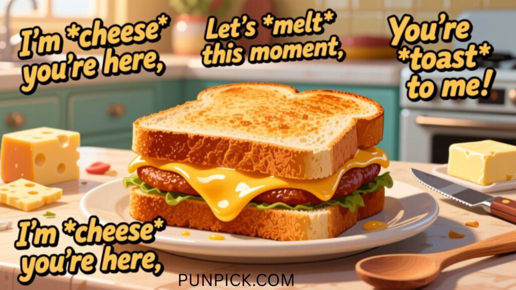 Grilled Cheese Puns