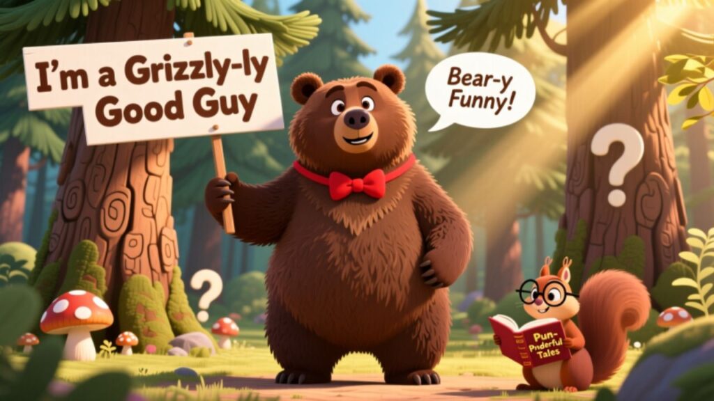 Grizzly Bear Puns