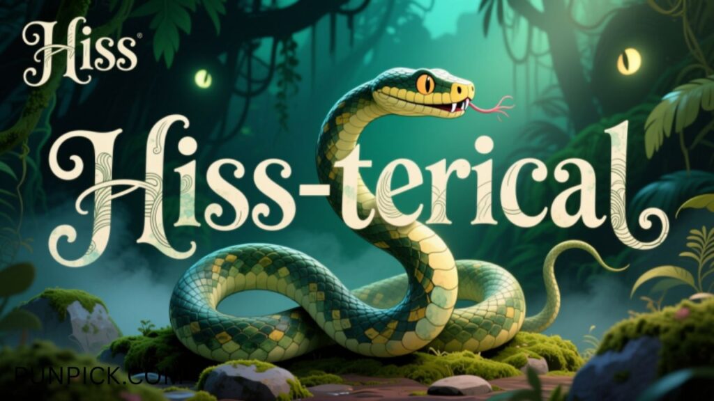 Hiss-terical Wordplay for Snake Fans