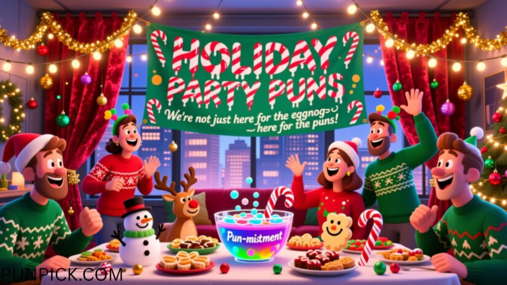 Holiday Party Puns