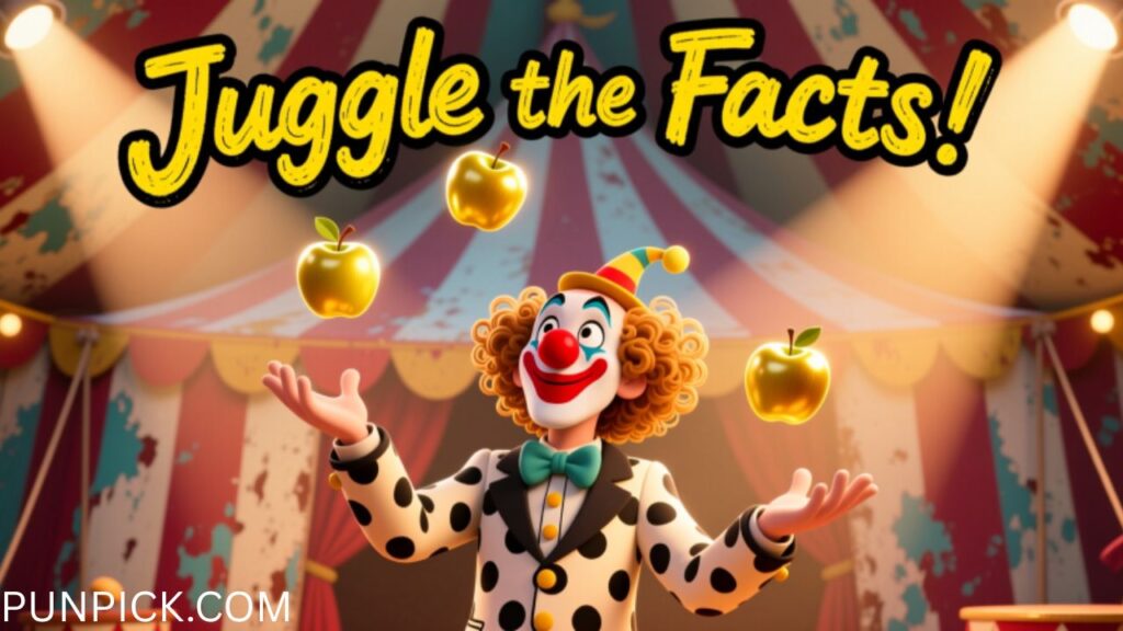 Juggling-Inspired Clown Puns