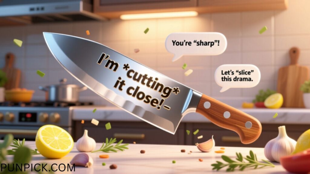 Kitchen Knife Puns