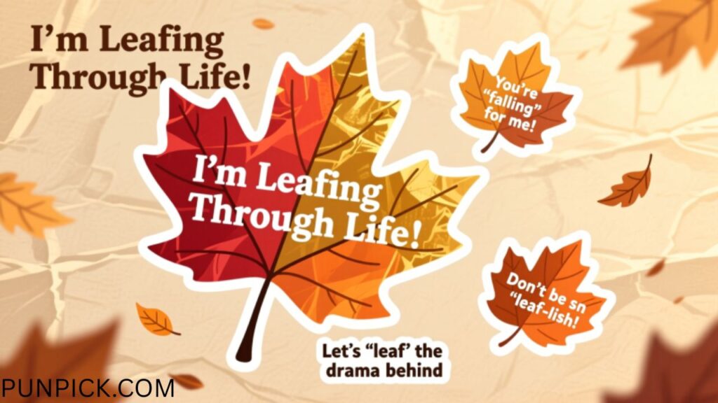 Leaf Puns for Fall