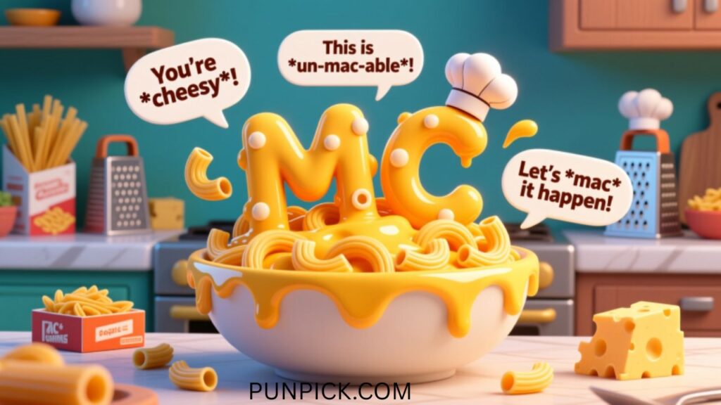 Mac and Cheese Puns