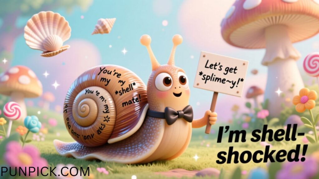 Mollusk Snail Puns