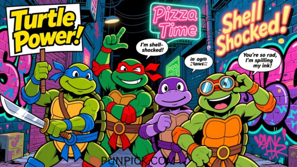 Ninja Turtle Jokes & Puns